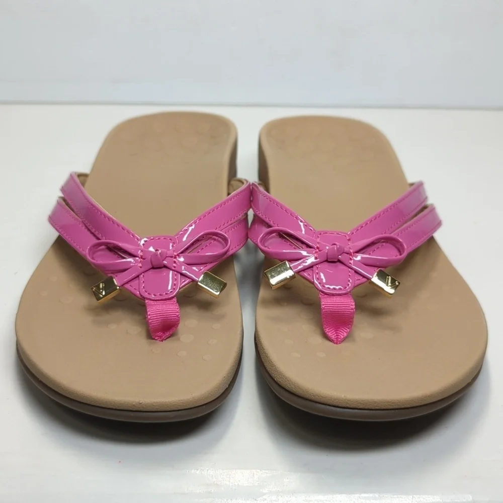 NWOT Vionic Bella X anniversary orthotic thong sandals women's size 6.5 EU 36.5 - Picture 10 of 14